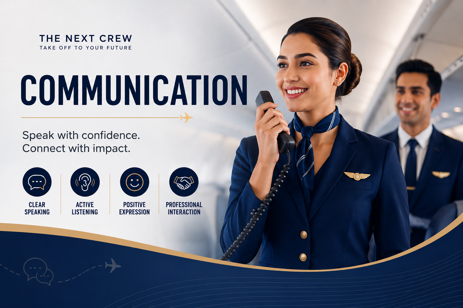 communication for cabin crew
